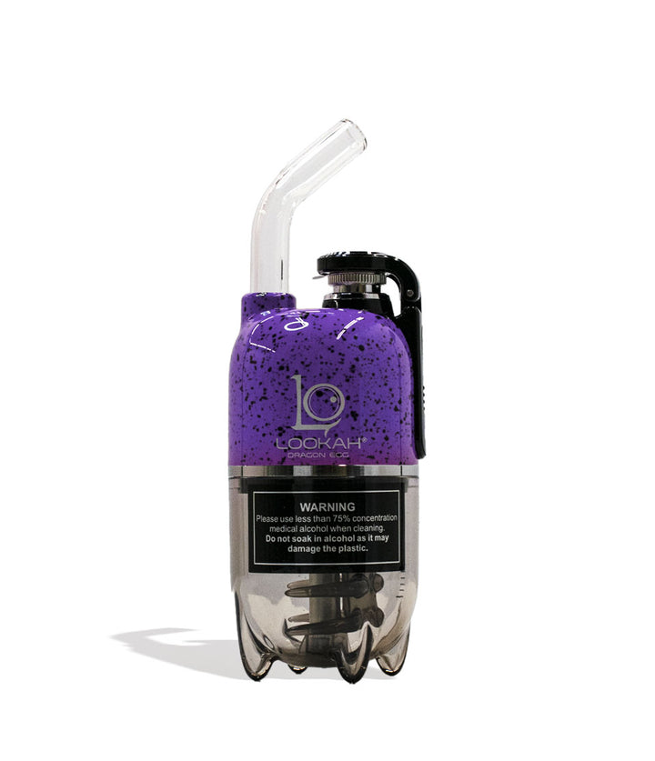 Purple Lookah Dragon Egg Spatter Edition E-Rig Front View on White Background