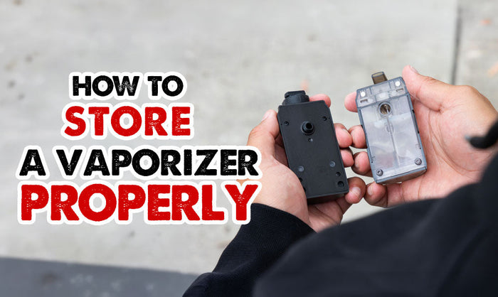 Cómo almacenar un vaporizador correctamente