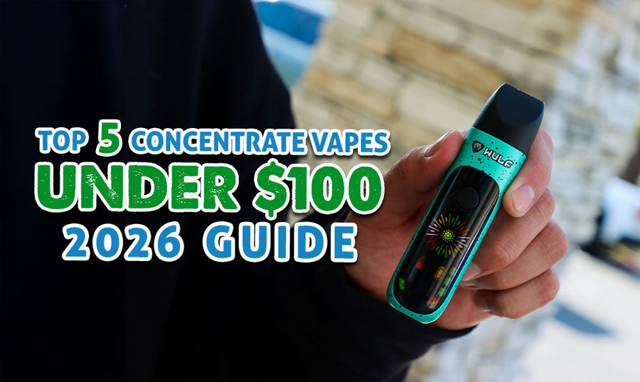 Top 5 Concentrate Vapes Under $100 (2026 Guide)
