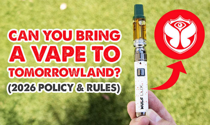 Can You Bring a Vape to Tomorrowland? (2026 Policy & Rules)
