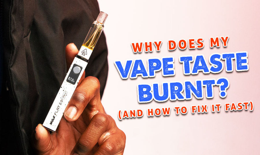 Why Does My Vape Taste Burnt? (And How to Fix It Fast)