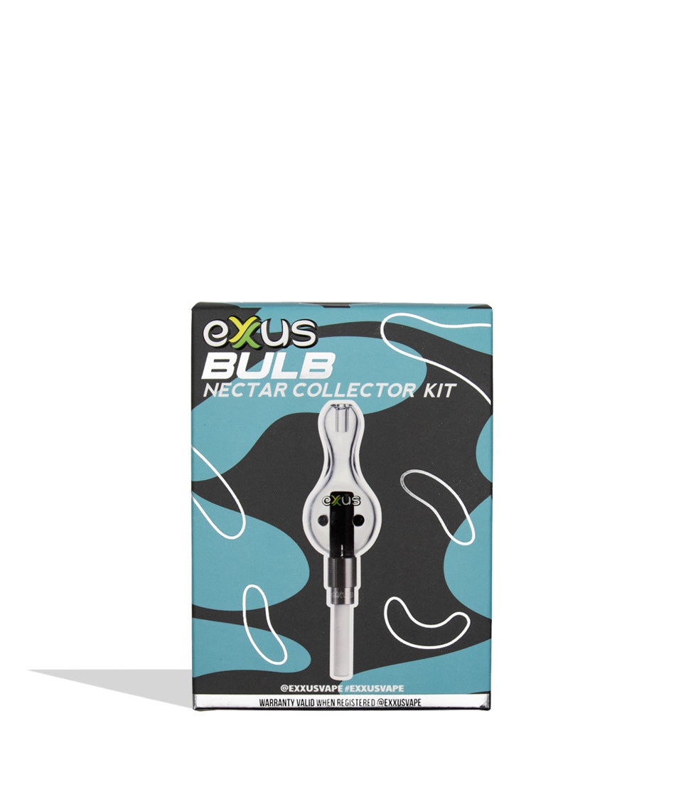 Exxus Bulb Nectar Collector Packaging on white background in variant black