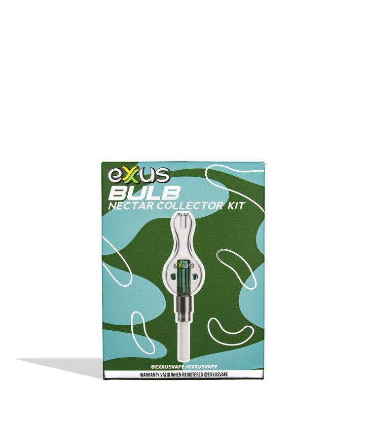 Exxus Bulb Nectar Collector Packaging on white background in variant milky green