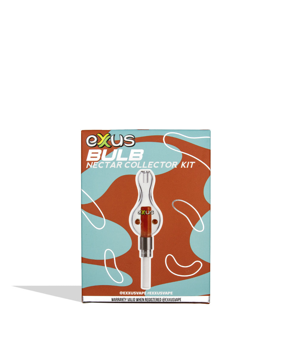 Exxus Bulb Nectar Collector Packaging on white background in variant orange