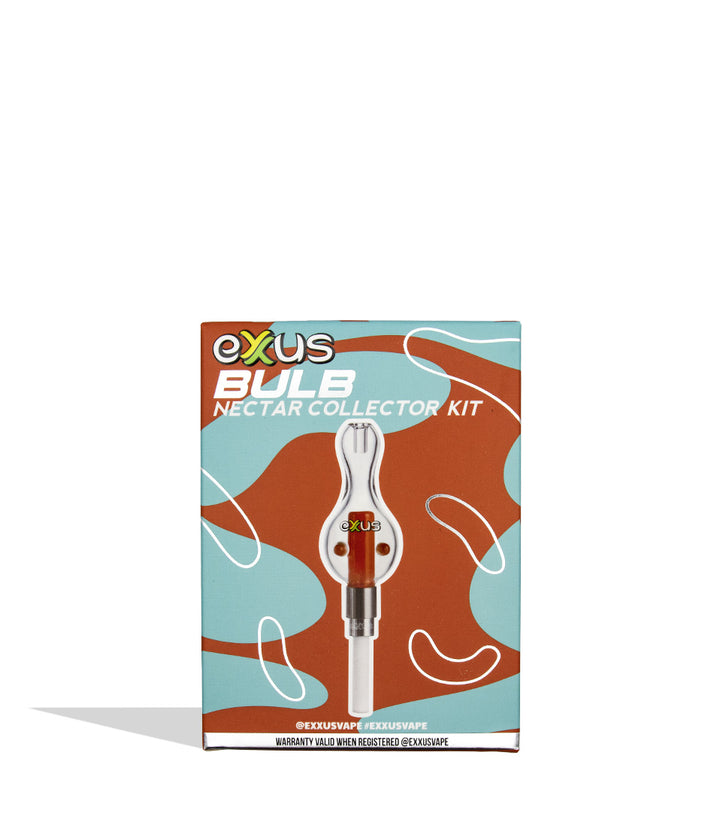 Exxus Bulb Nectar Collector Packaging on white background in variant orange
