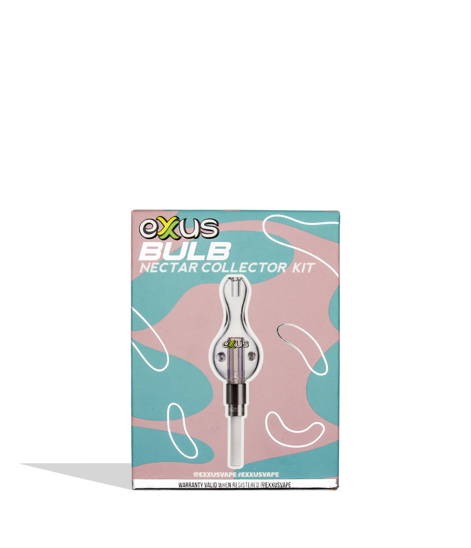 Exxus Bulb Nectar Collector Packaging on white background in variant pink