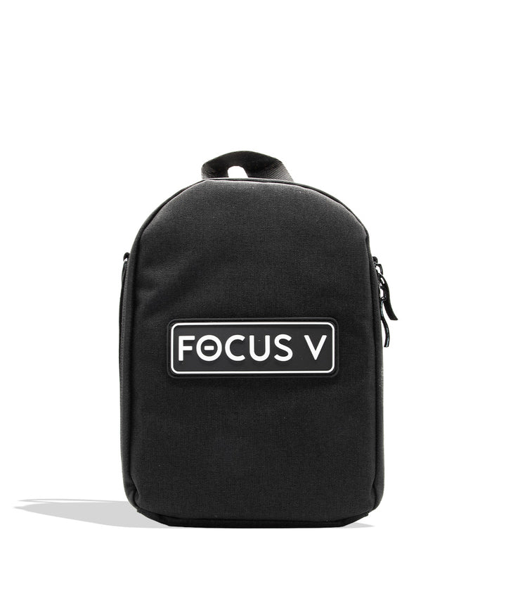 Focus V Aueris bubbler kit travel bag black logo variant on white background