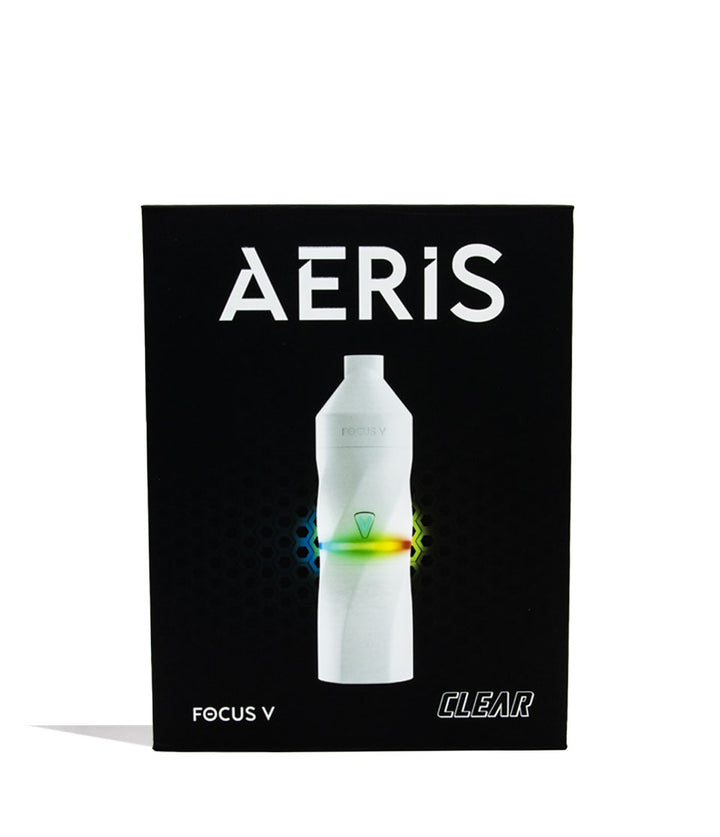 Clear Focus V Aeris Portable Concentrate Vaporizer packaging on white background