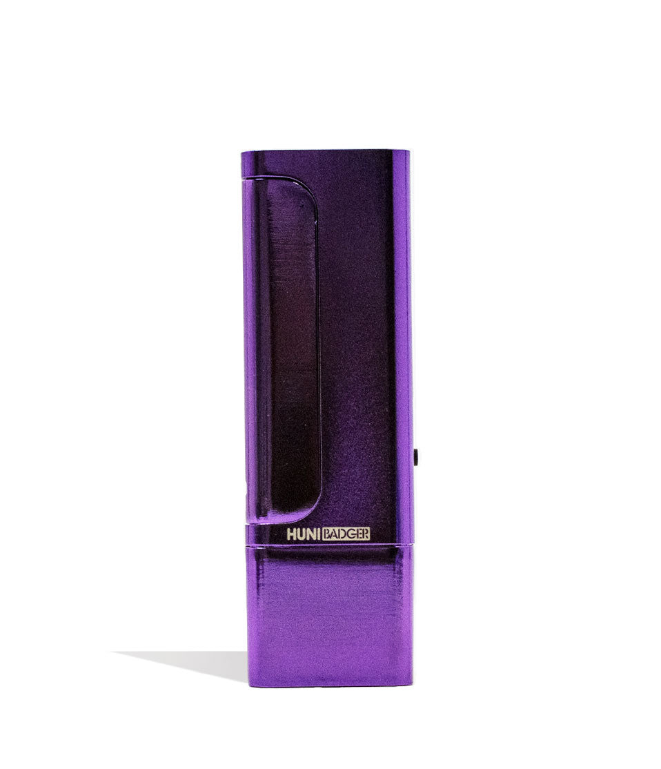 Amethyst Huni Badger Pro Electronic Dab Rig Front View on White Background