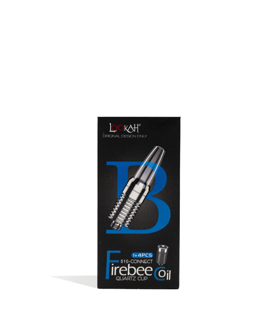 Lookah Firebee 510 Connect Tips 5pk Type B Packaging Front View on White Background