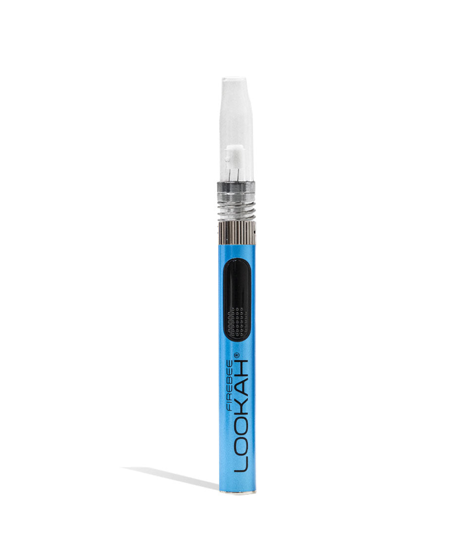 Blue Lookah Firebee 510 Vape Kit Type A Front View on White Background