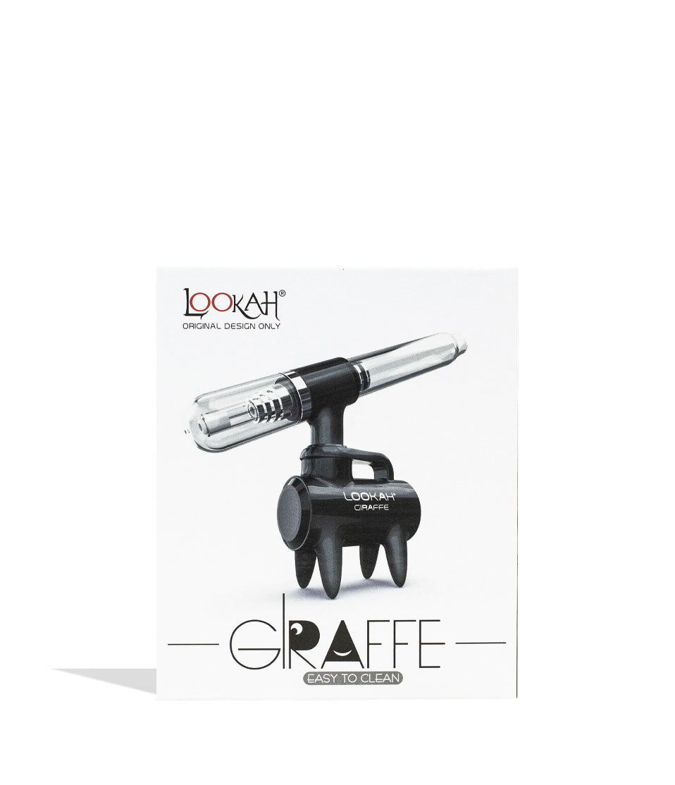 Black Lookah Giraffe Electric Nectar Collector Packaging on White Background
