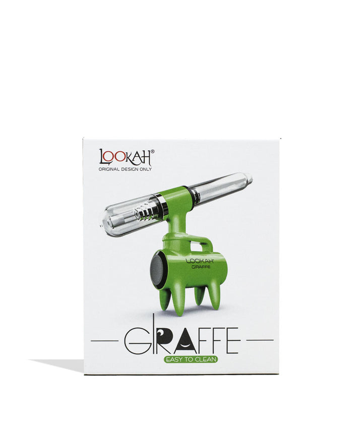 Green Lookah Giraffe Electric Nectar Collector Packaging on White Background
