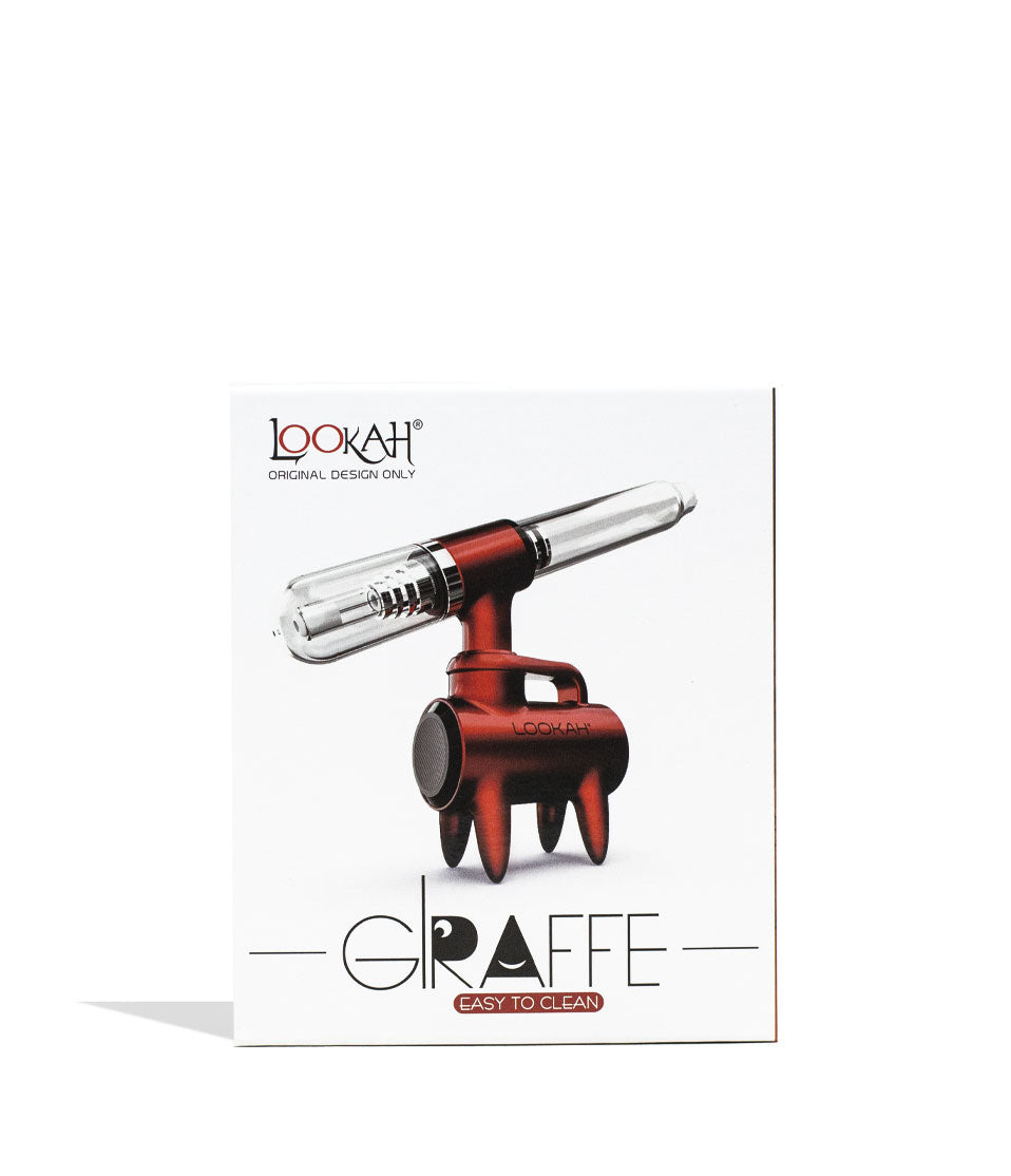 Red Lookah Giraffe Electric Nectar Collector Packaging on White Background