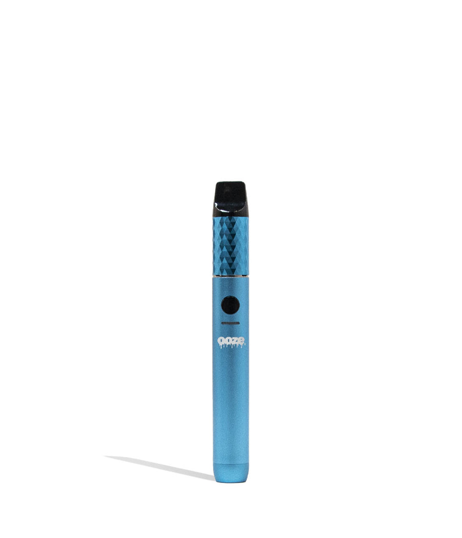 Blue Ooze Beacon Extract Vaporizer Front View on White Background