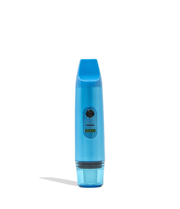 Blue Ooze Booster Extract Vaporizer Front View on White Background