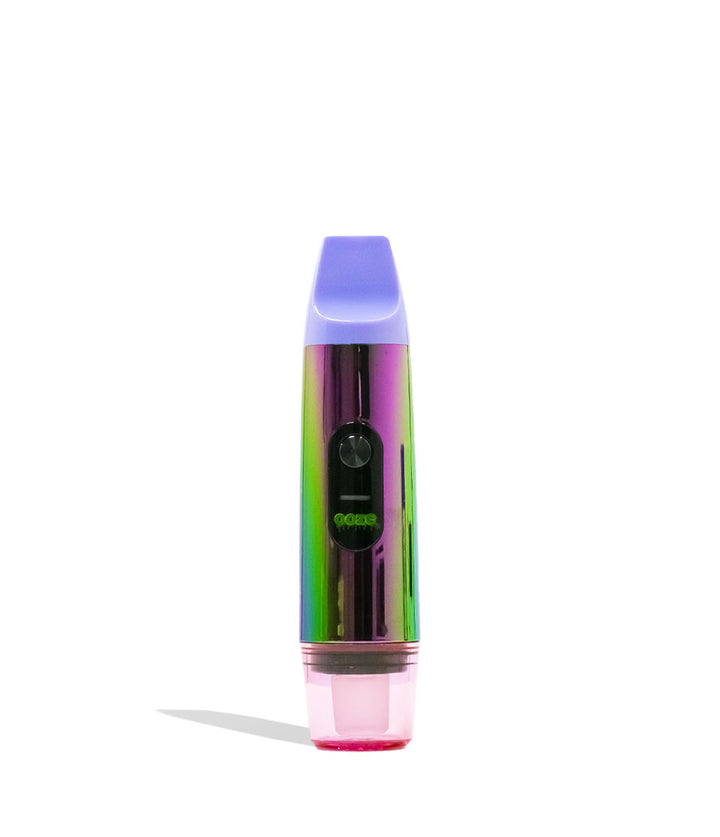 Rainbow Ooze Booster Extract Vaporizer Front View on White Background