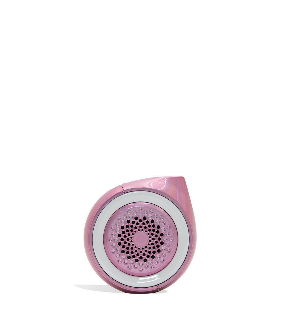 Ice pink Ooze Moves 510 Thread Battery and Wireless Speaker Front View on White Background back side