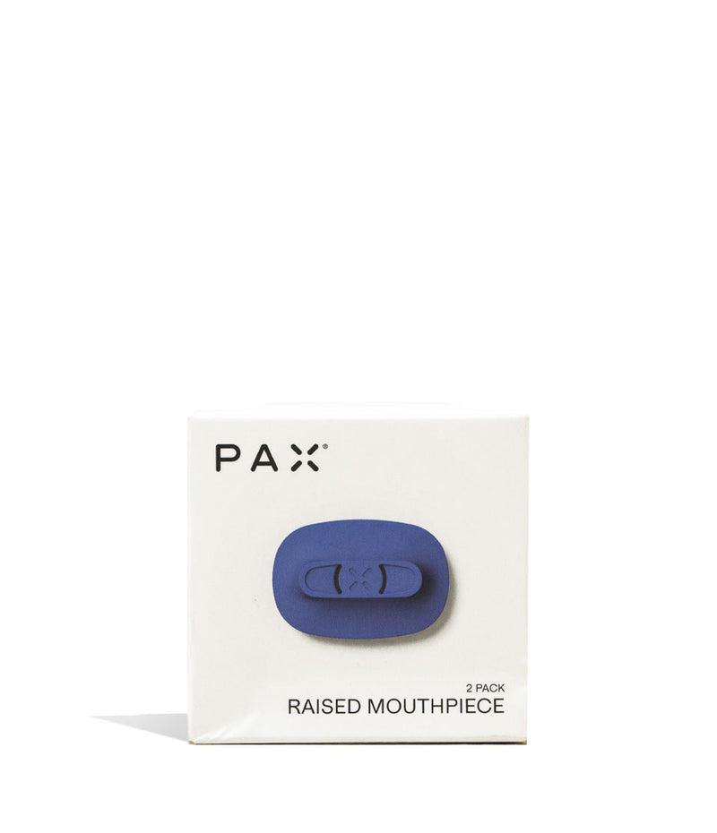 Periwinkle PAX Raised Mouth Piece 2pk Packaging Front View on White Background