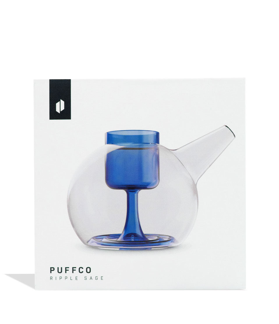 Puffco Proxy Ripple Bubbler Sea packaging front view on white background