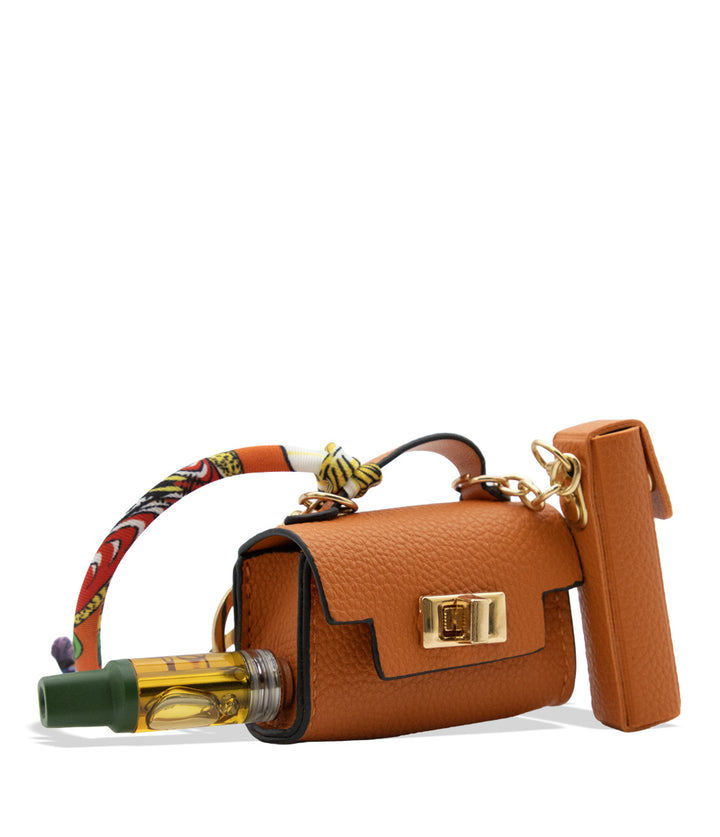 Smyle Pursejamin 510 thread battery in quarter view displaying cartridge on a white background