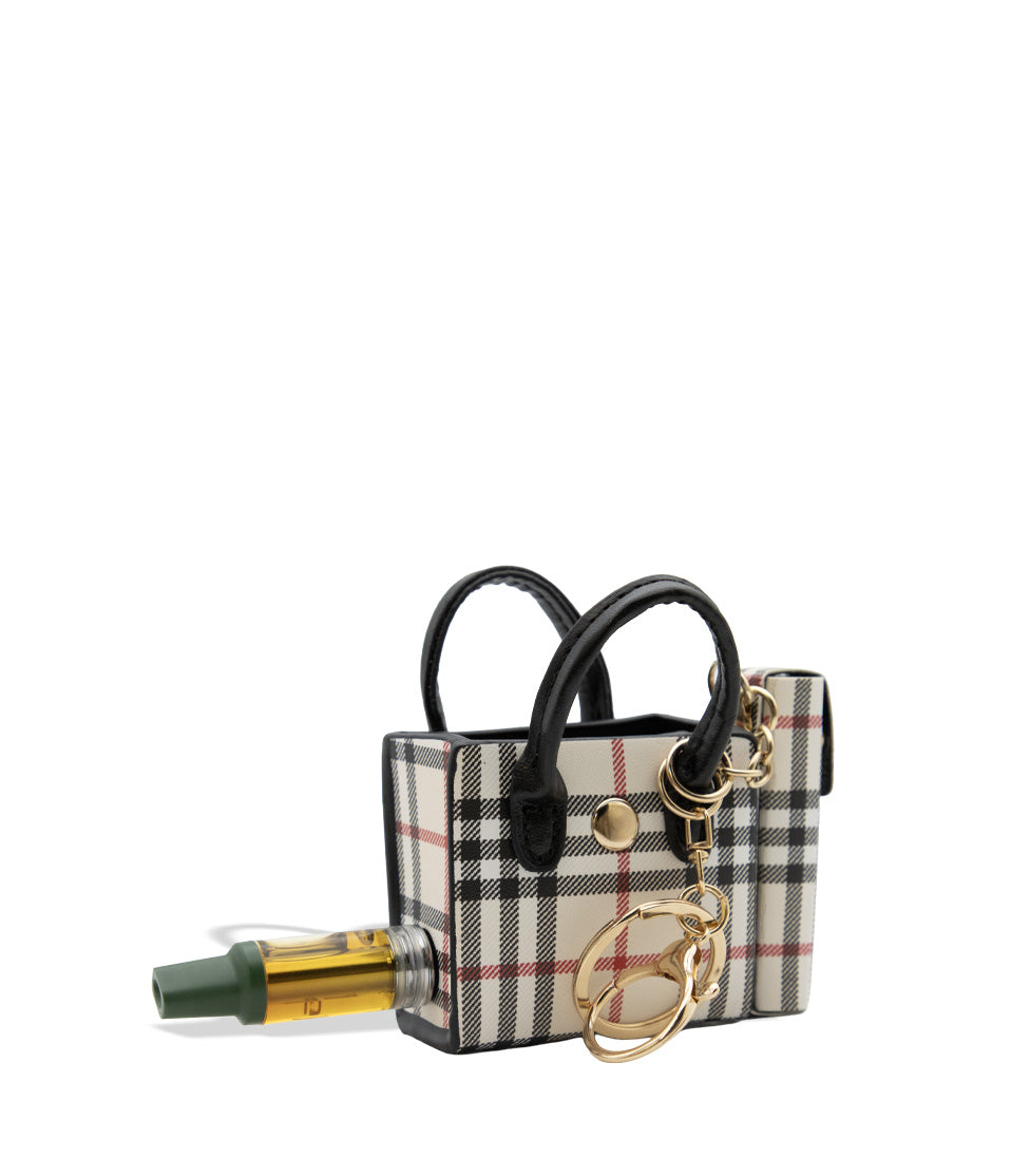 Smyle Pursejamin 510 thread battery in quarter view displaying cartridge on a white background