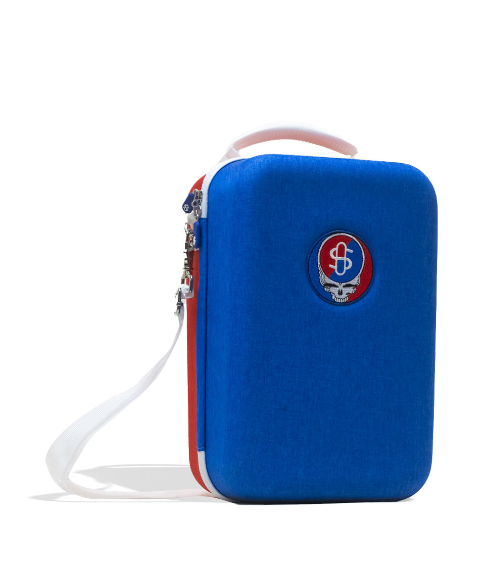 Stundenglass Grateful Dead Kompact Gravity Infuser Travel Case Front View on White Background