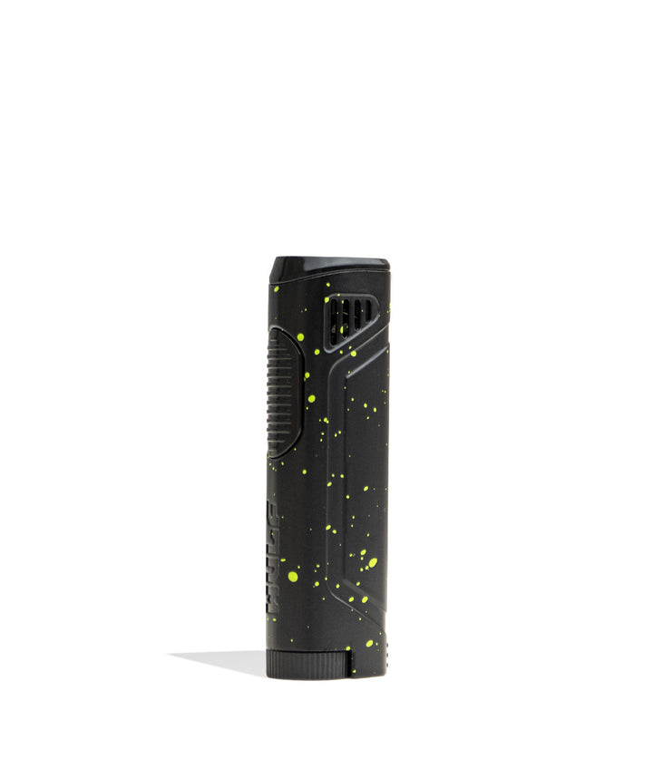 Black Green Spatter side view Wulf Mods Blitz Butane Powered Torch on white background