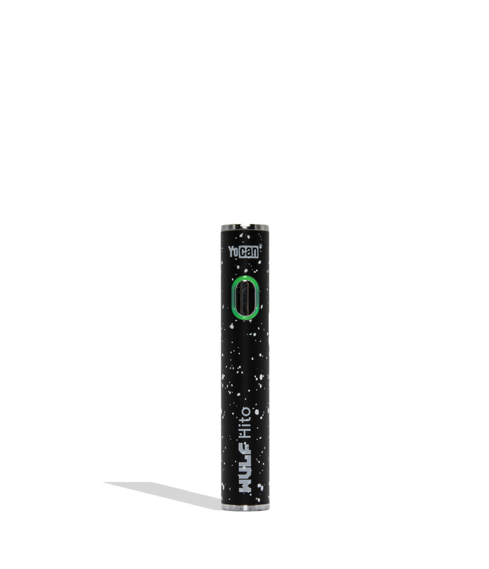 Wulf Mods Hito 510 battery black white spatter on a white background