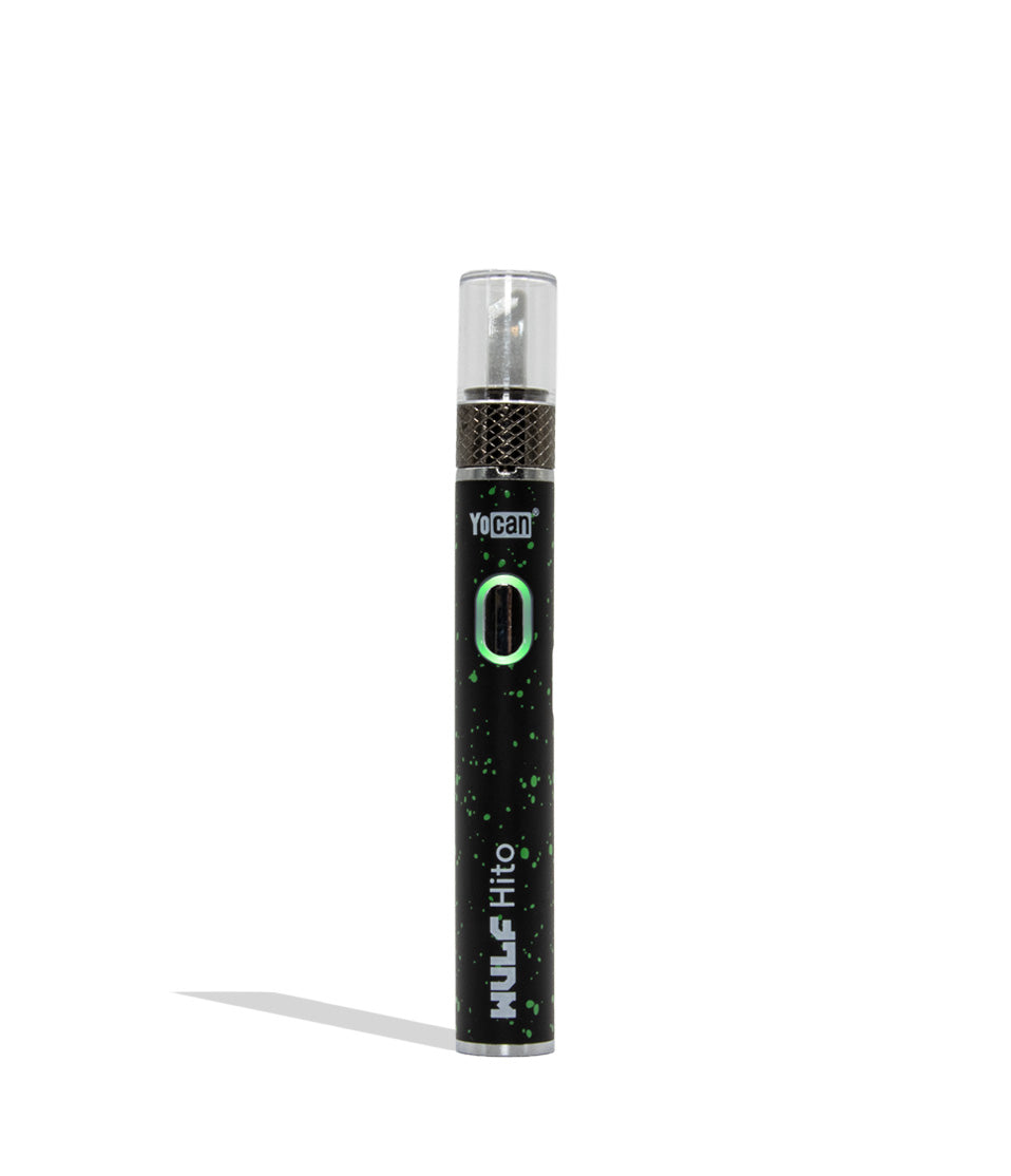 WULF Mods Hito Knife Kit on a white background in black green spatter