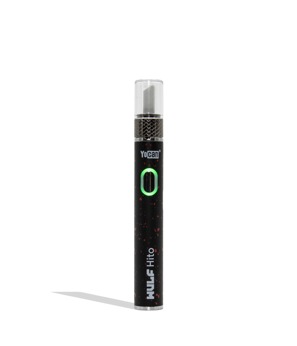WULF Mods Hito Knife Kit on a white background in black red spatter