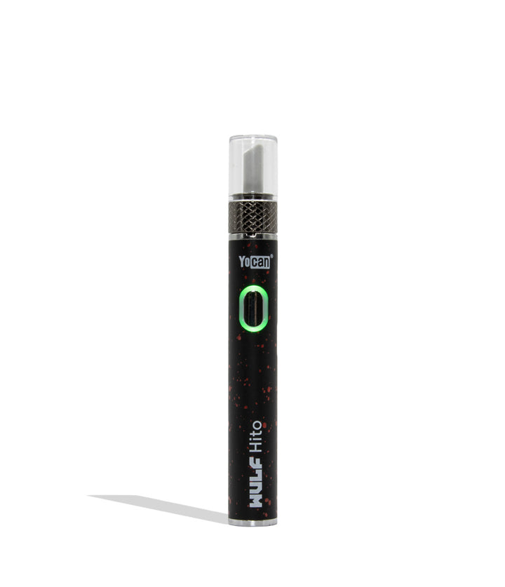 WULF Mods Hito Knife Kit on a white background in black red spatter