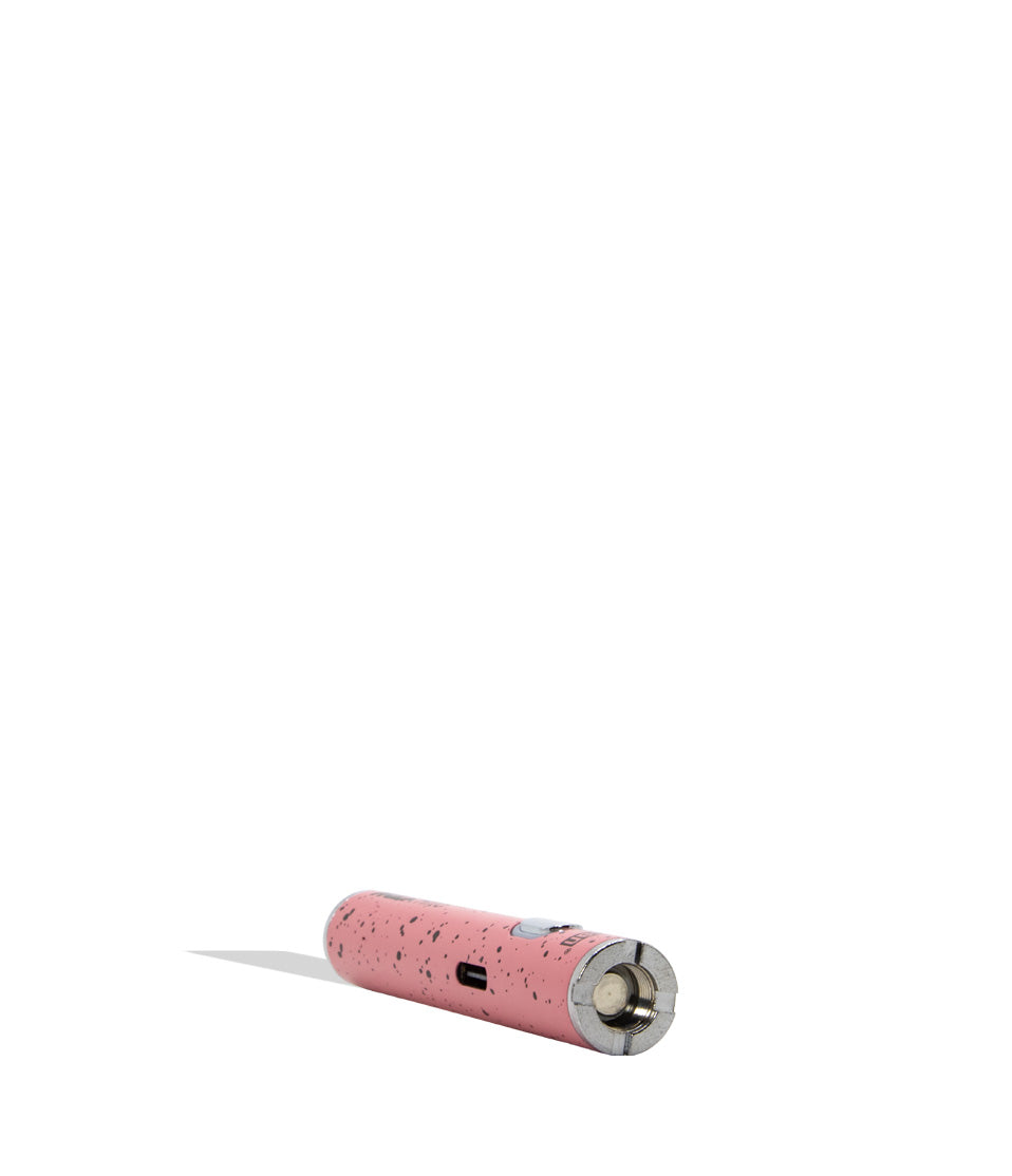 WULF Mods Hito Knife Kit on a white background in pink black spatter top view