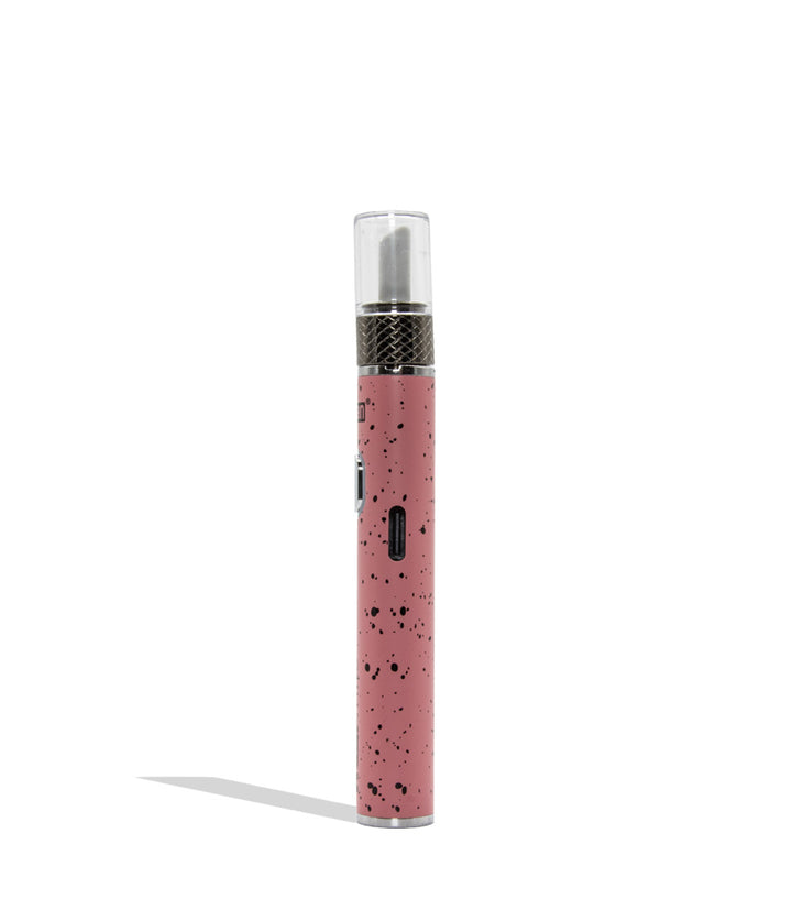 WULF Mods Hito Knife Kit on a white background in pink black spatter usb-c view