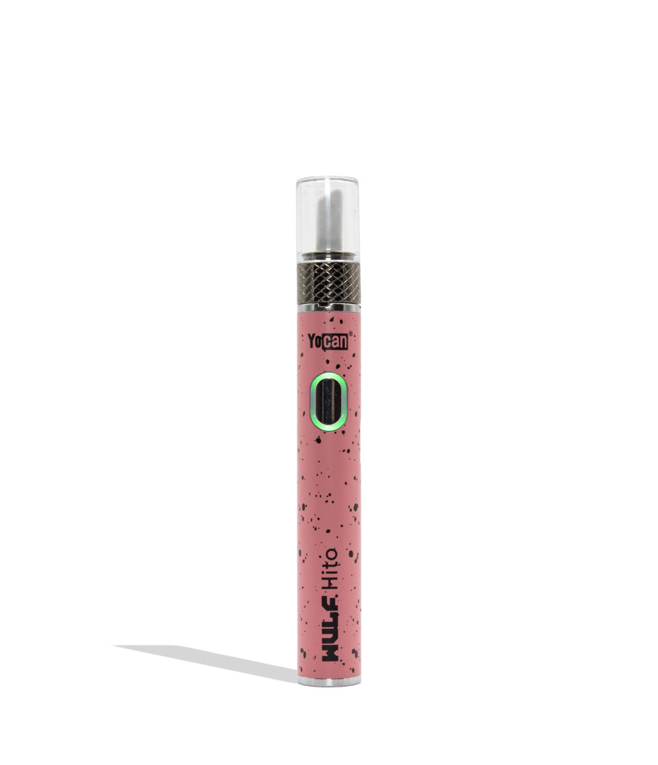 WULF Mods Hito Knife Kit on a white background in pink black spatter