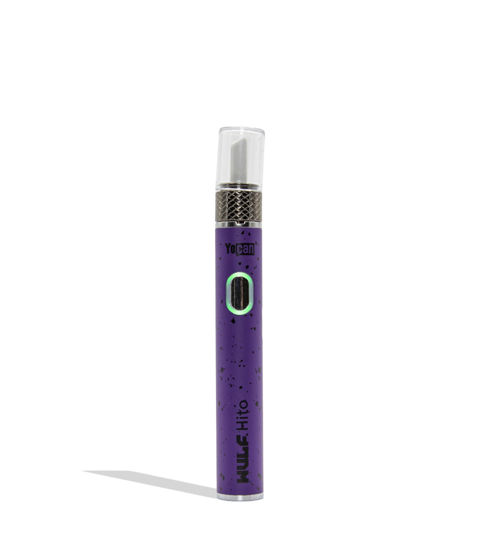 WULF Mods Hito Knife Kit on a white background in purple black spatter