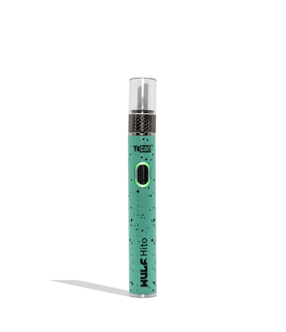 WULF Mods Hito Knife Kit on a white background in teal black spatter
