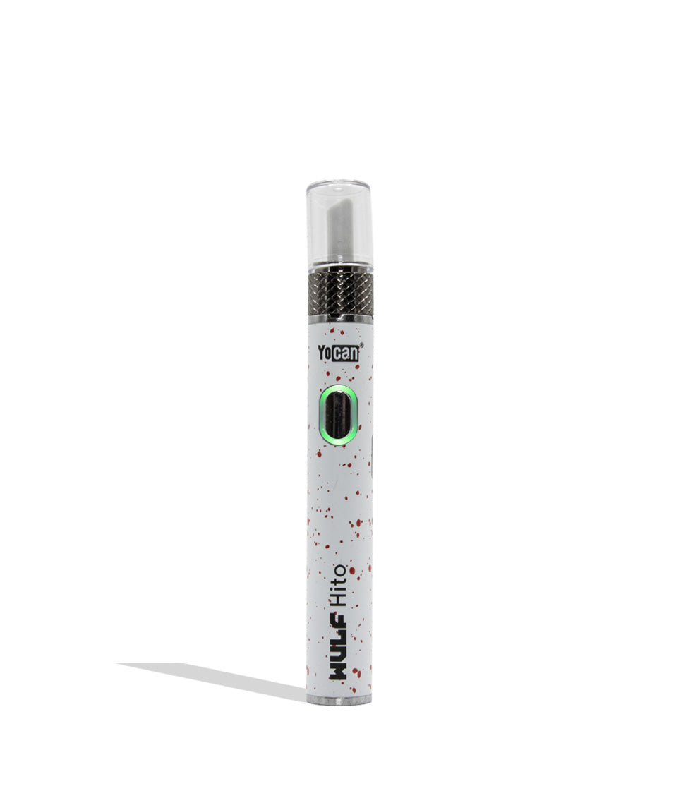 WULF Mods Hito Knife Kit on a white background in white red spatter