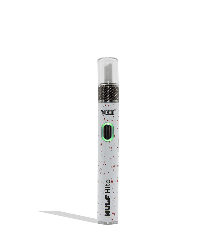 WULF Mods Hito Knife Kit on a white background in white red spatter