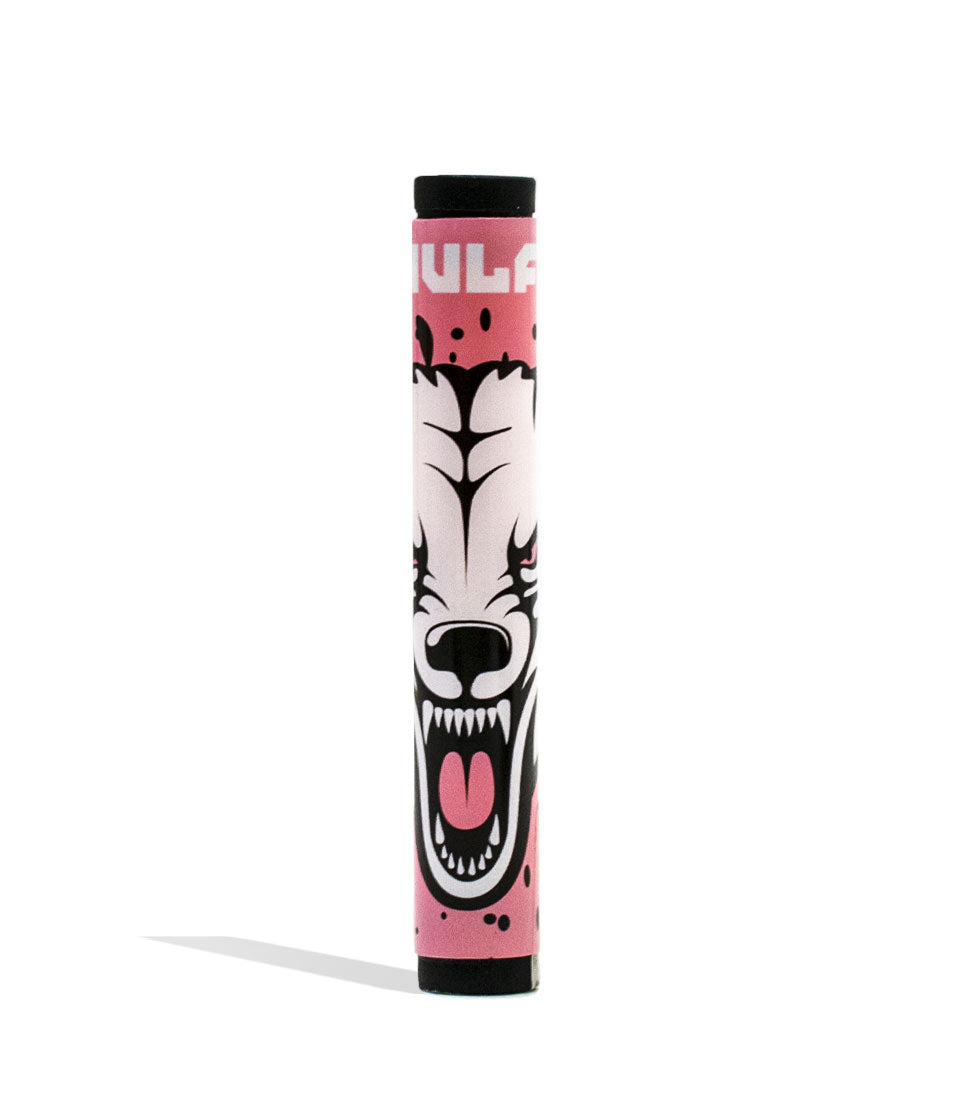 Pink Black Spatter Wulf Mods Concentrate Tank Packaging Front View on White Background