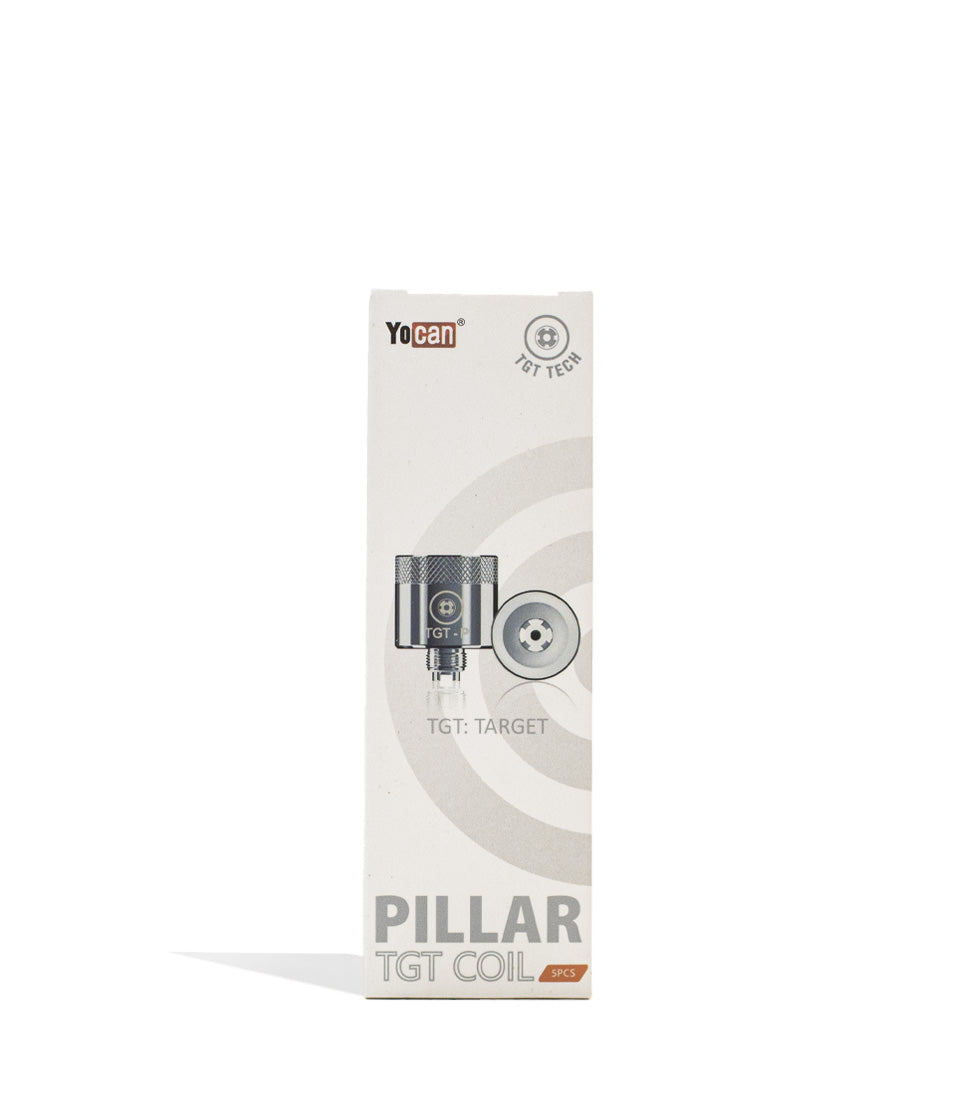 Wulf Mods Pillar TGT Coils 5pk Packaging Front View on White Background