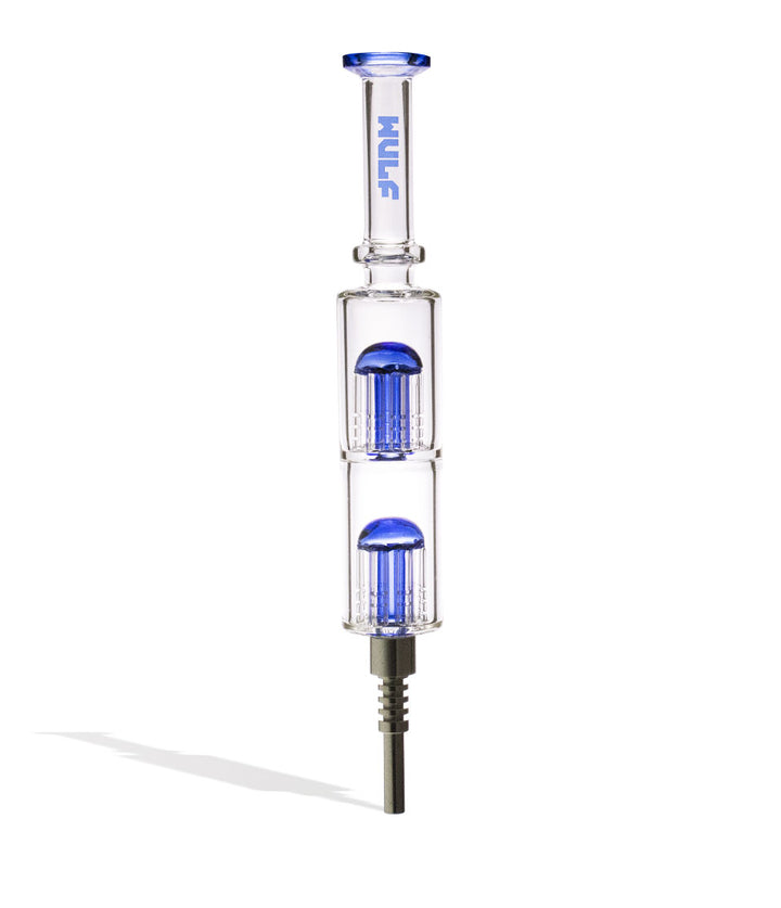 Blue Wulf Mods Timber Stack Water Filtered Nectar Collector Front View on White Background