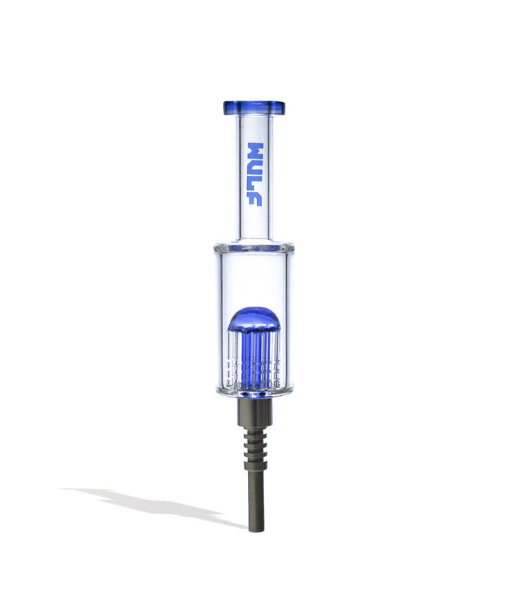 Blue Wulf Mods Timber Water Filtered Nectar Collector Front View on White Background