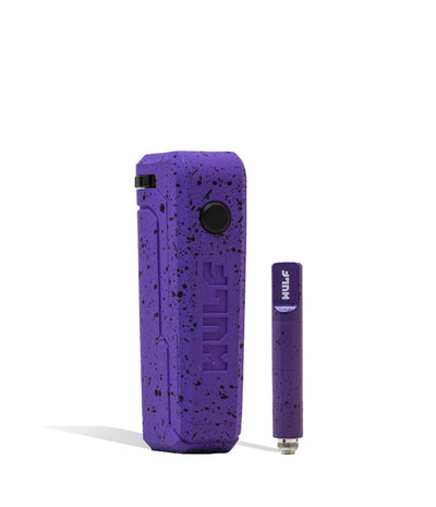 Purple Black Spatter Wulf Mods UNI Max Concentrate Kit Front View on White Background