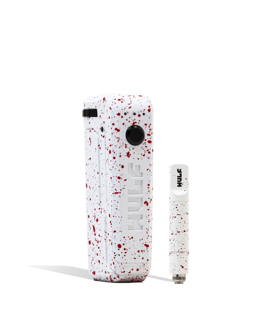 White Red Spatter Wulf Mods UNI Max Concentrate Kit Front View on White Background