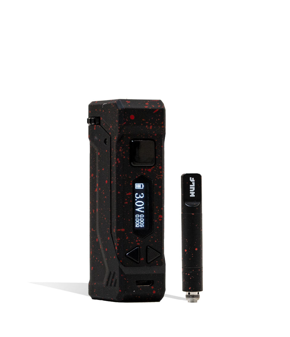 Black Red Spatter Wulf Mods UNI Pro Max Concentrate Kit Front View on White Background