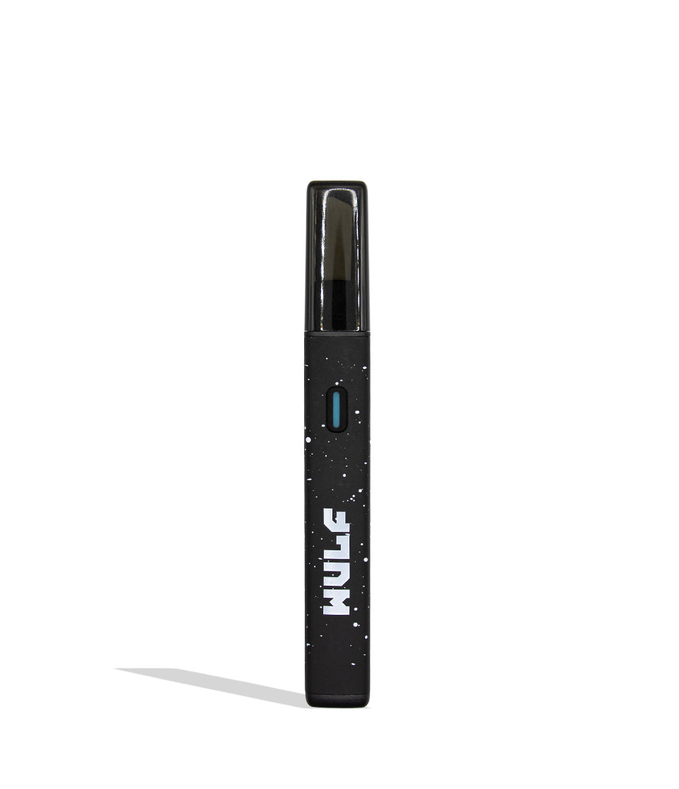 Wulf Slyce hot knife dab tool in black white spatter on white background