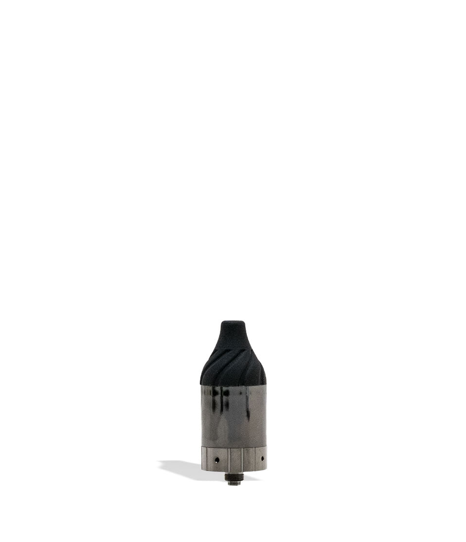 Yocan Black Phaser Ace Wax Vaporizer Mouthpiece Front View on White Background