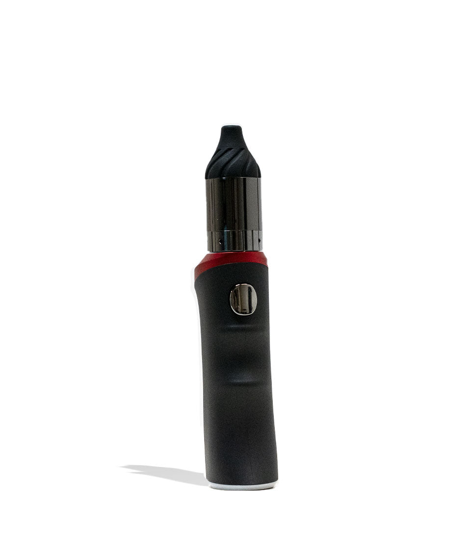Red Yocan Black Phaser Ace Wax Vaporizer Front View on White Background
