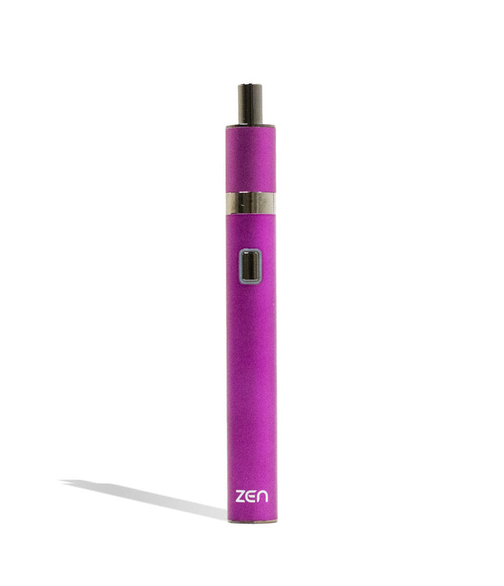Purple Yocan Zen Wax Vaporizer Front View on White Background